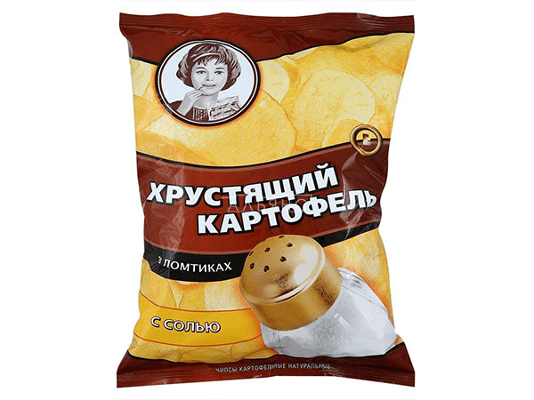 Картофельные чипсы "Девочка" 160 гр. в Первоуральске