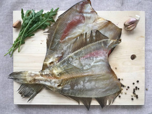 Вяленая рыба: Камбала ёрш (Мурманская) вяленая