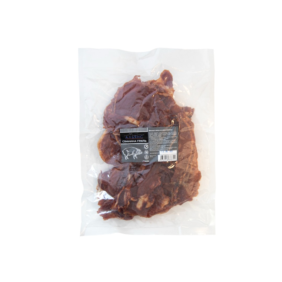 Мясо (АЛЬЯНС) вяленое свинина гриль (500гр) в Первоуральске