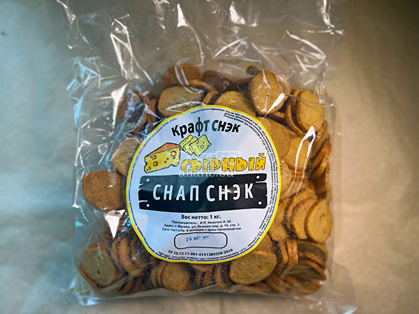 Снапсы ПШЕНИЧНЫЕ "Сыр" в Первоуральске