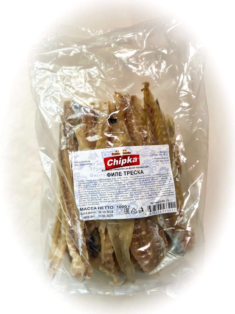 Треска филе (Chipka) 1кг в Первоуральске