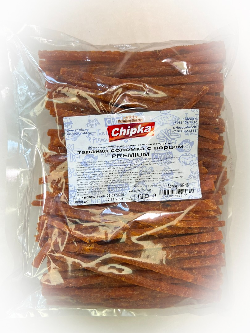 Таранка с перцем (соломка) (Chipka ПРЕМИУМ) в Первоуральске