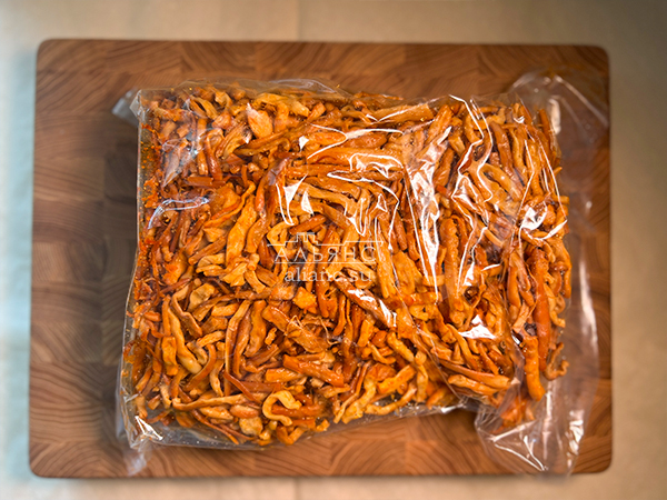 Нитка ЖАРЕНАЯ "Тайский перец" Oktobersnack 1 кг (сырный продукт) в Первоуральске