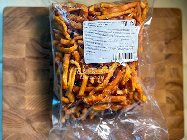 Нитка ЖАРЕНАЯ  Oktobersnack1 кг (сырный продукт) в Первоуральске