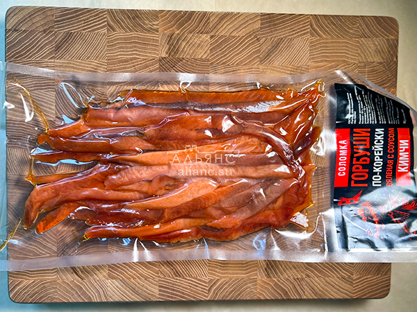 Горбуша соломка по-корейски в Первоуральске