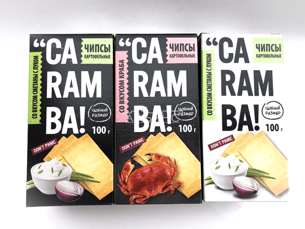 Чипсы "CARAMBA" ассорти 100 гр. в Первоуральске