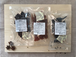 Мясо (АЛЬЯНС) вяленое свинина с халапеньо (500гр): Рыцарское мясо говядины